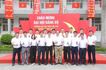 Chi bộ Cơ khí – Ô tô và Xây dựng hướng về Đại hội Đảng bộ Trường Đại học Điện Lực nhiệm kỳ 2025–2030 với nhiều hoạt động thiết thực và ý nghĩa